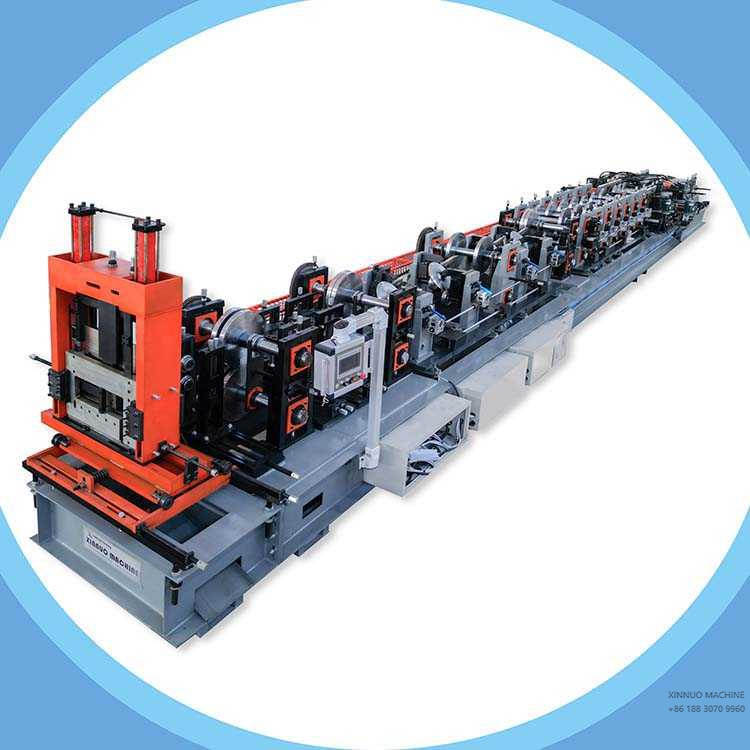 CZ Purlin Roll Forming Machine enables automatic C/Z switch, fast size adjustment, and high-speed forming for 2.0&ndash;3.0 mm steel&mdash;ideal for large steel structure projects.