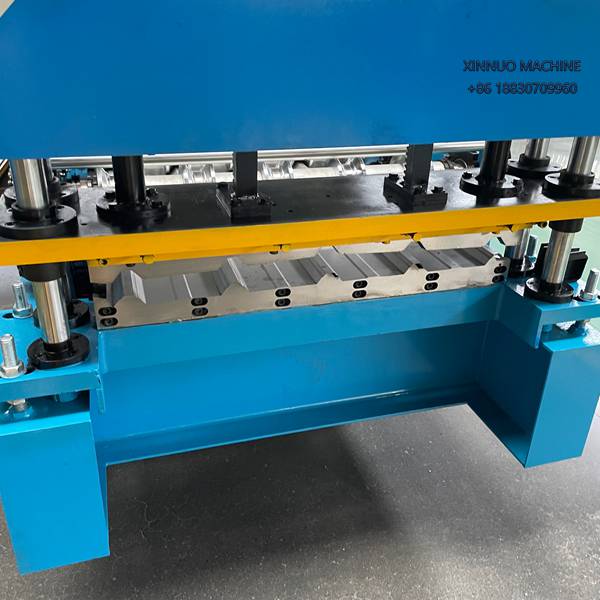 Equipo automático para fabricar láminas TR6 con corte hidráulico y perfilado preciso