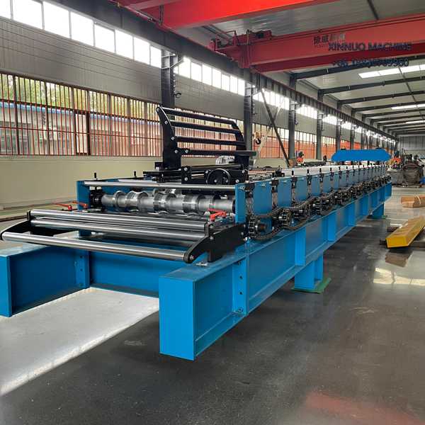 Equipo automático para fabricar láminas TR6 con corte hidráulico y perfilado preciso