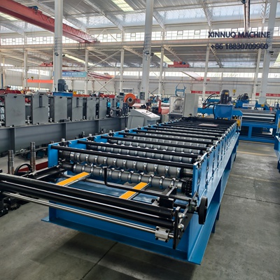 High-speed corrugated roof sheet machine for durable, precise, and automatic metal panel production.