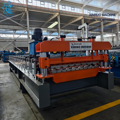 Efficient T101/R101 roll forming machine with automated control, hydraulic cutting, and durable rollers.