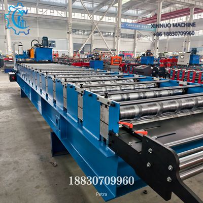 Imagen de m&aacute;quina autom&aacute;tica para fabricar planchas de zinc trapezoidales de alta eficiencia