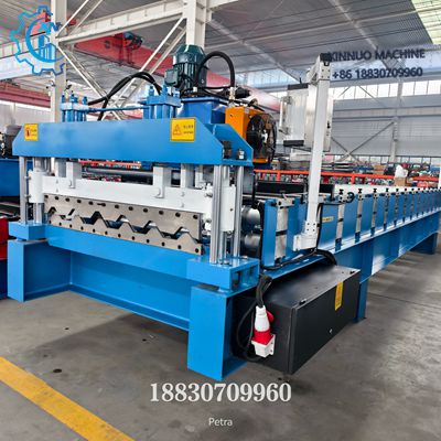 Imagen de m&aacute;quina autom&aacute;tica para fabricar planchas de zinc trapezoidales de alta eficiencia