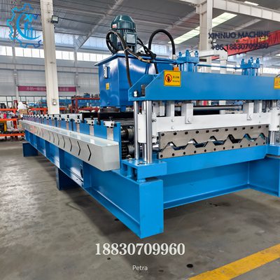 Imagen de m&aacute;quina autom&aacute;tica para fabricar planchas de zinc trapezoidales de alta eficiencia