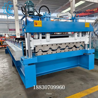 Imagem da perfiladeira telha trapezoidal autom&aacute;tica para produ&ccedil;&atilde;o de telhas trapezoidais de qualidade