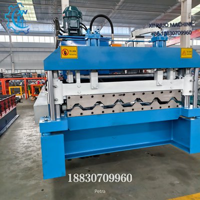 Imagem da perfiladeira telha trapezoidal autom&aacute;tica para produ&ccedil;&atilde;o de telhas trapezoidais de qualidade