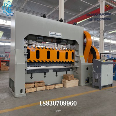 XINNUO 100T expanded steel mesh machine for heavy duty expanded metal production without material waste
