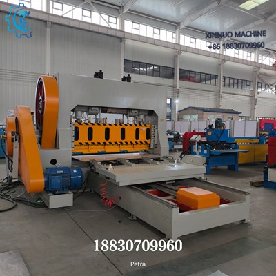 XINNUO 100T expanded steel mesh machine for heavy duty expanded metal production without material waste