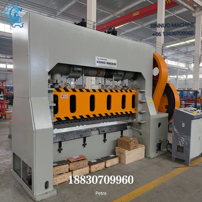 XINNUO 100T expanded steel mesh machine for heavy duty expanded metal production without material waste
