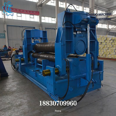 M&aacute;quina cilindradora de planchas hidr&aacute;ulica W11S-30&times;2500 para rolado de placas met&aacute;licas