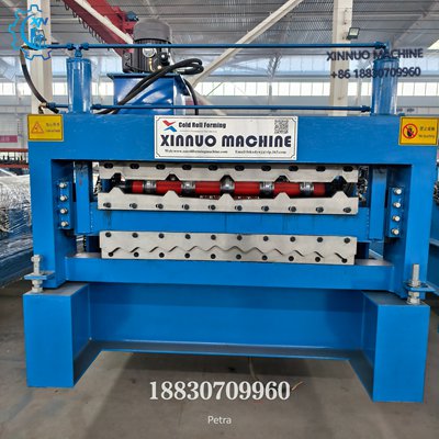 M&aacute;quina formadora de doble capa en f&aacute;brica, lista para enviar