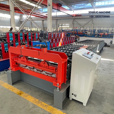 Conformadora de chapa metálica tipo trapecial 1000mm útil