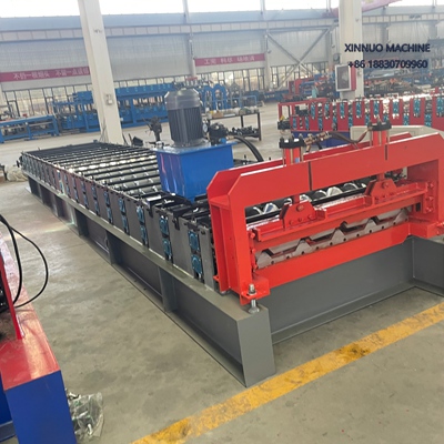 Conformadora de chapa metálica tipo trapecial 1000mm útil