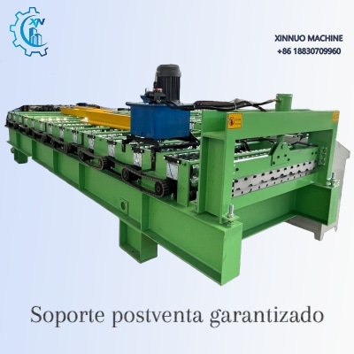 Perfiladora de plancha acanalada galvanizada para techado