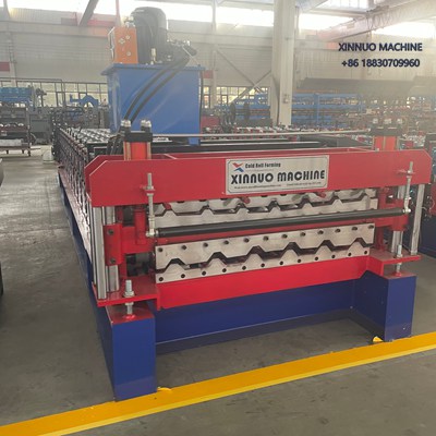 Máquina Acanaladora de Doble Capa – Producción Precisa y Eficiente de Láminas Metálicas