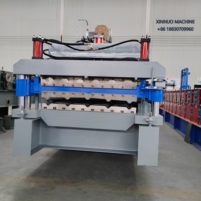 Double layer roll forming machine