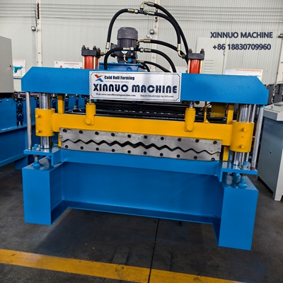 Efficient Corrugated Roof Sheet Roll Forming Machine