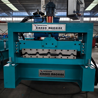 Máquina confomadora de lámina trapezoidal de configuración media