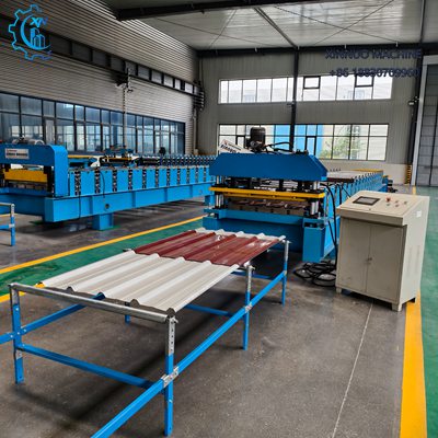 Máquina fabricar techos para plancha zinc 5v