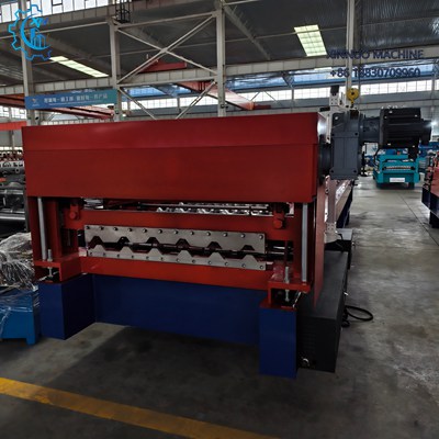 Tr6 trapezoidal roof sheet roll forming machine