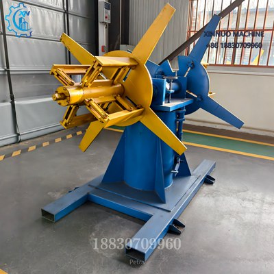 Desenrollador de bobinas de acero