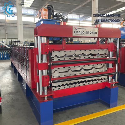 Máquina para rolar láminas acanalada