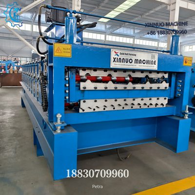 Máquina-de-conformação-por-rolos-de-dupla-camada