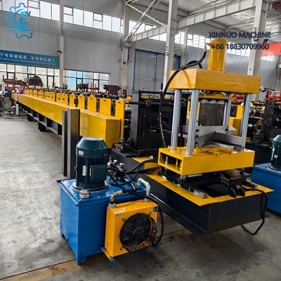 Container house bottom side rail roll form machines