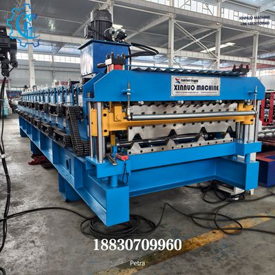 Máquina Perfiladeira Dupla com Corte Hidráulico
