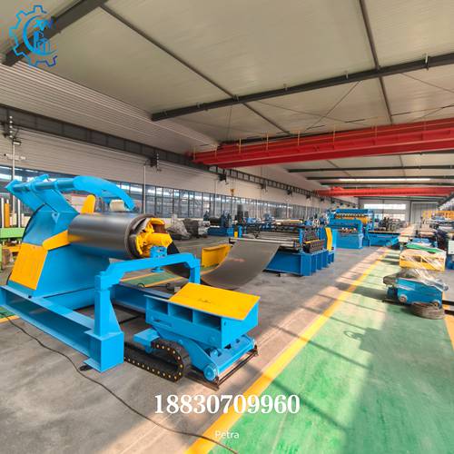 Steel slitting line | metal coil slitter for 12 Strips