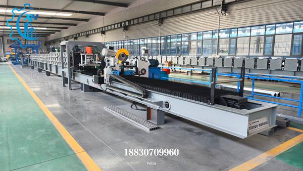 Solar bracket roll forming machine