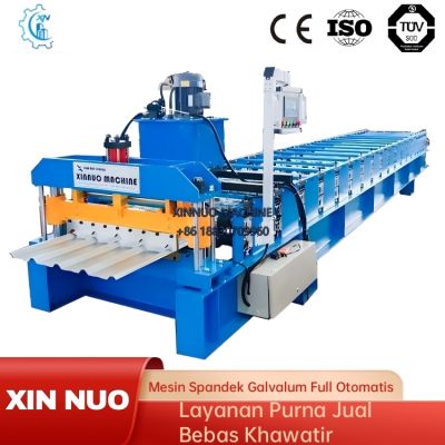 Mesin-Spandek-Galvalum-Full-Otomatis – Cocok untuk Pabrik & Kontraktor