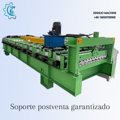Perfiladora de plancha acanalada galvanizada para techado