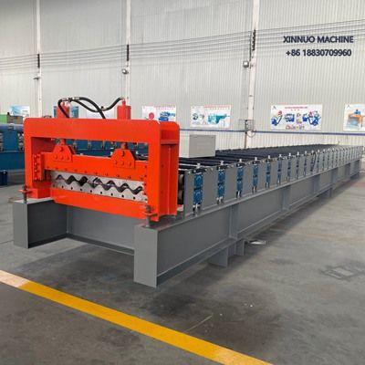 Máquina para planchas acanaladas 