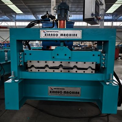 Máquina confomadora de lámina trapezoidal de configuración media