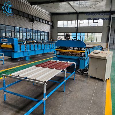 Máquina fabricar techos para plancha zinc 5v