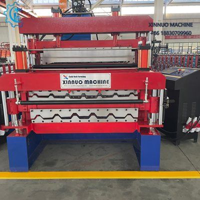 Acanaladora de triple capa para lámina