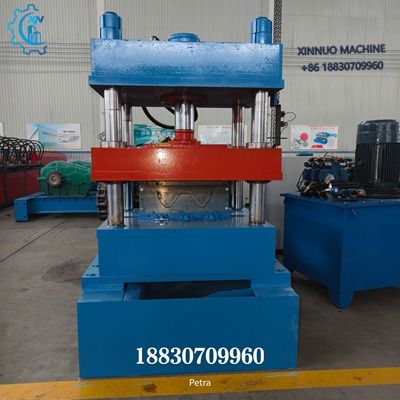 Guard rail roll forming machine