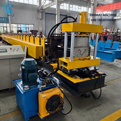 Container corner post machine