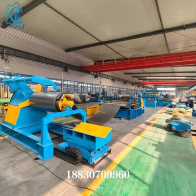 Steel slitting line | metal coil slitter for 12 Strips