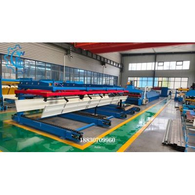 Máquina de telha de dupla camada TR40 e ON17